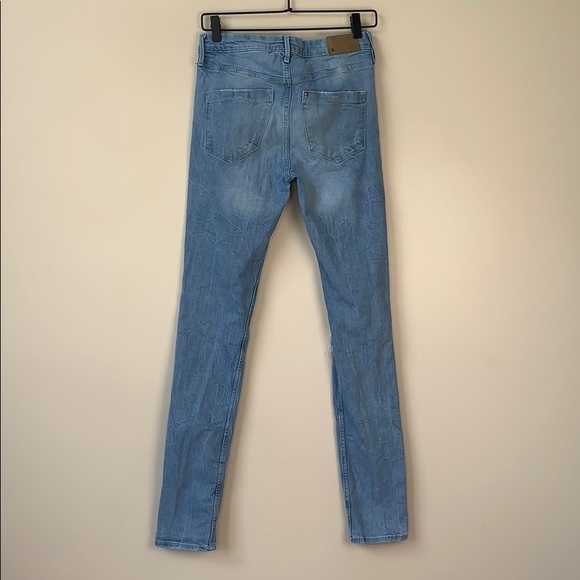 H&M Distressed Regular Waist Slim Jeans 29 - Picture 5 of 11